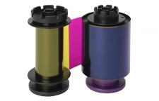 Комплект - полноцветная лента YMCK(500 оттисков) + Ретрансферная лента (500 оттисков) в Армавире