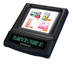 Настольный вакуум-флуоресцентный (VFD) Дисплей покупателя с монетницей DSP802U в Армавире