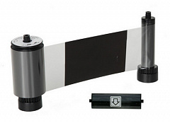 Черная лента с оверлеем (KO) на 3000 оттисков с чистящим роликом; для принтера Advent SOLID 700 в Армавире
