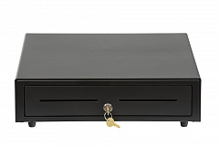 Денежный ящик АТОЛ EC-410-B черный, 410*415*100, 24V, для Штрих-ФР в Армавире