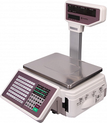 Весы торговые с печатью этикетки CheckWay CW-500P со стойкой в Армавире